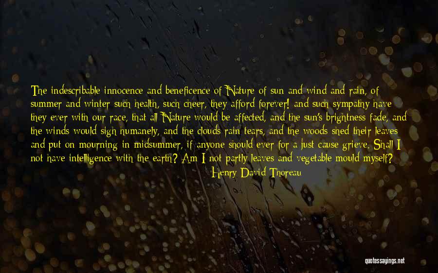 Leaves And Rain Quotes By Henry David Thoreau