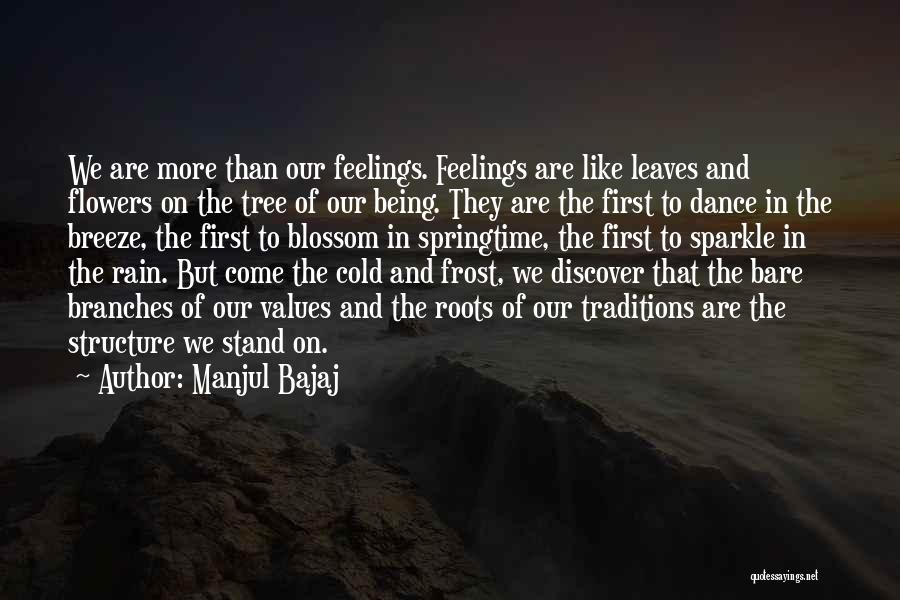 Leaves And Rain Quotes By Manjul Bajaj
