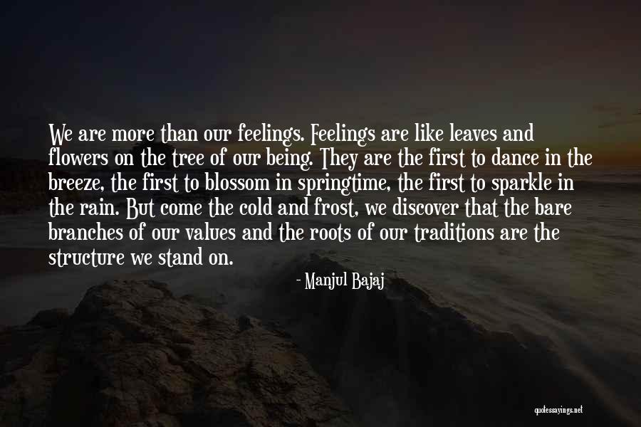 Leaves And Rain Quotes By Manjul Bajaj