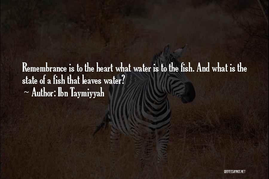 Leaves And Water Quotes By Ibn Taymiyyah