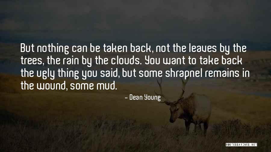 Leaves In Rain Quotes By Dean Young Leaves In Rain Quotes By Dean Young