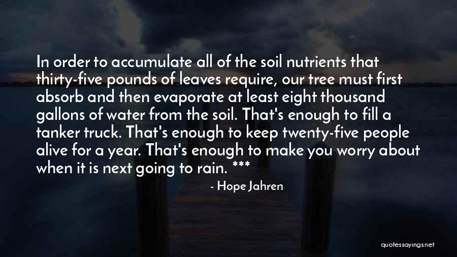Leaves In Rain Quotes By Hope Jahren Leaves In Rain Quotes By Hope Jahren
