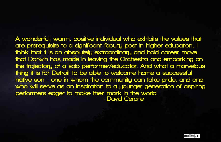 Leaving A Mark On The World Quotes By David Cerone Leaving A Mark On The World Quotes By David Cerone