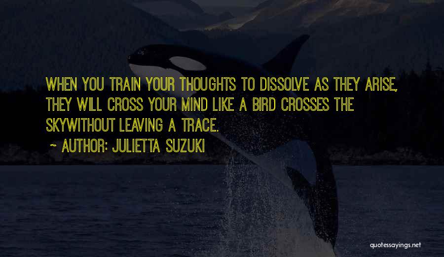 Leaving A Trace Quotes By Julietta Suzuki