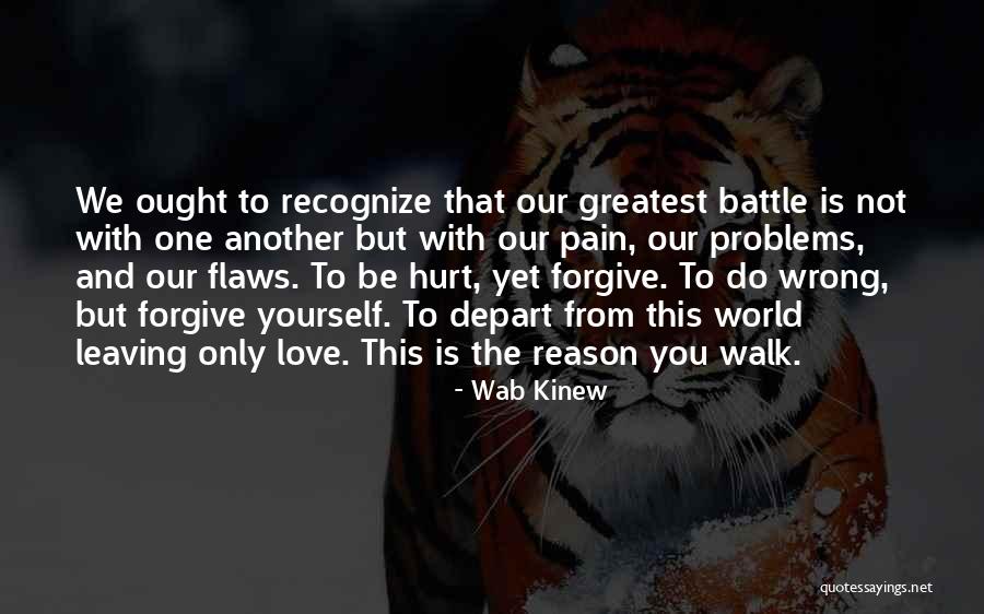 Leaving For No Reason Quotes By Wab Kinew