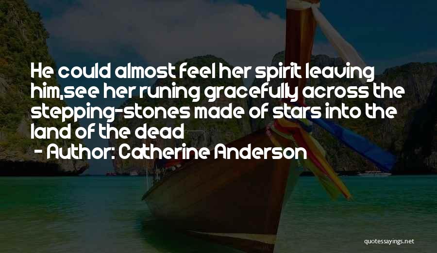 Leaving Gracefully Quotes By Catherine Anderson