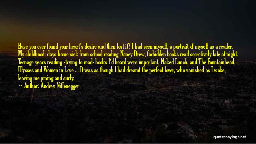 Leaving My Lover Quotes By Audrey Niffenegger