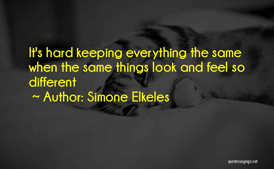 Leaving Paradise Simone Elkeles Quotes By Simone Elkeles