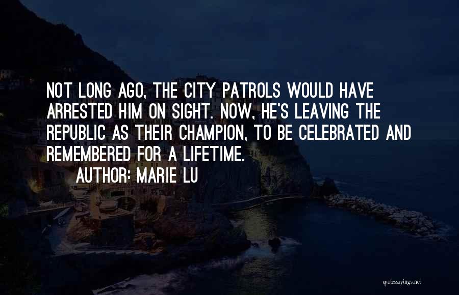 Leaving Quotes By Marie Lu