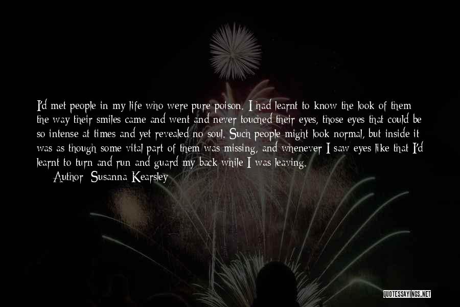 Leaving Someone You Just Met Quotes By Susanna Kearsley