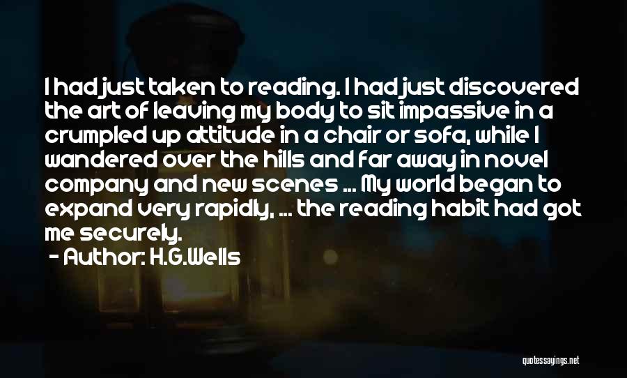Leaving The Company Quotes By H.G.Wells