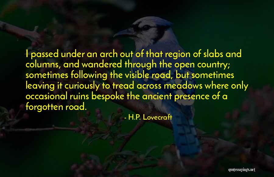 Leaving The Country Quotes By H.P. Lovecraft Leaving The Country Quotes By H.P. Lovecraft