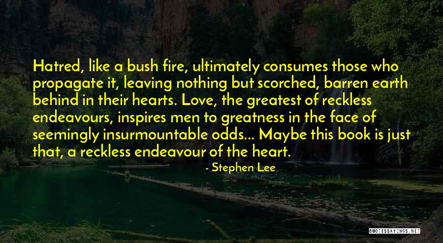 Leaving The Earth Quotes By Stephen Lee Leaving The Earth Quotes By Stephen Lee