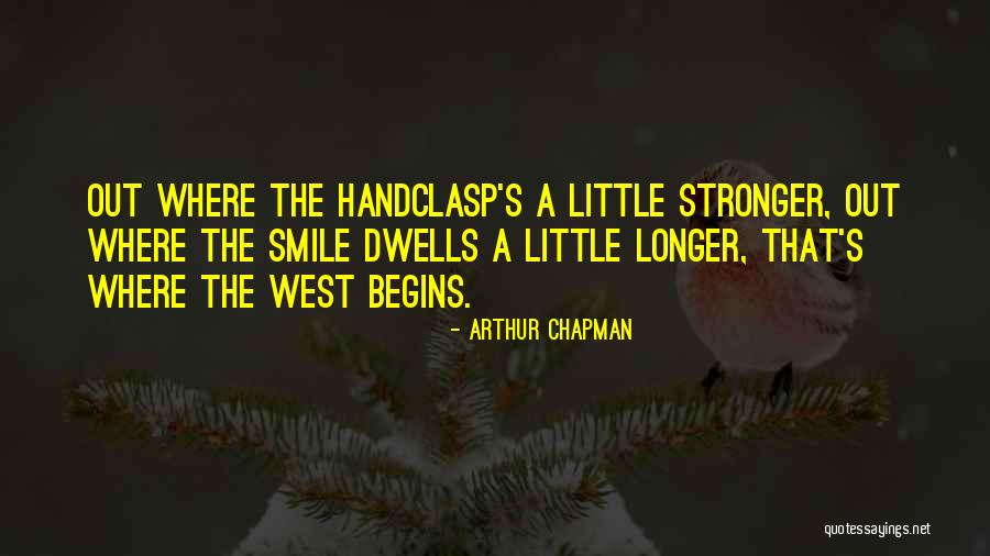 Lebenslust Reisen Quotes By Arthur Chapman Lebenslust Reisen Quotes By Arthur Chapman