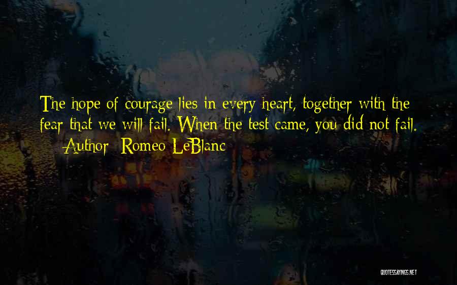 Leblanc Quotes By Romeo LeBlanc