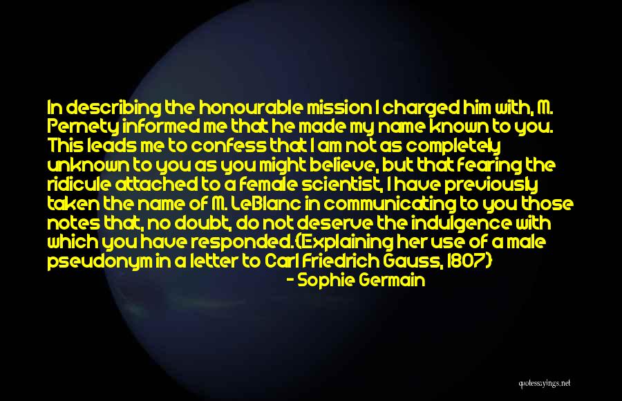 Leblanc Quotes By Sophie Germain Leblanc Quotes By Sophie Germain