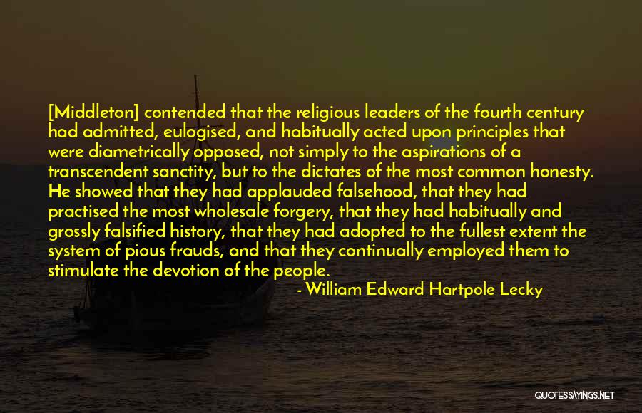 Lecky Quotes By William Edward Hartpole Lecky Lecky Quotes By William Edward Hartpole Lecky