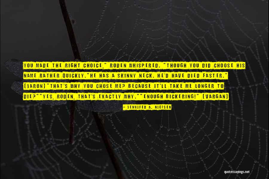 Lecsapolt Quotes By Jennifer A. Nielsen Lecsapolt Quotes By Jennifer A. Nielsen