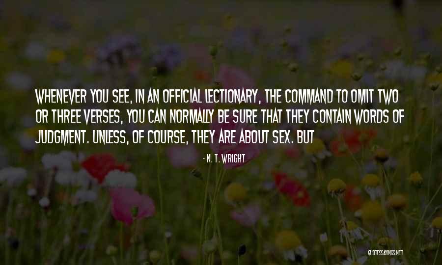 Lectionary Quotes By N. T. Wright Lectionary Quotes By N. T. Wright