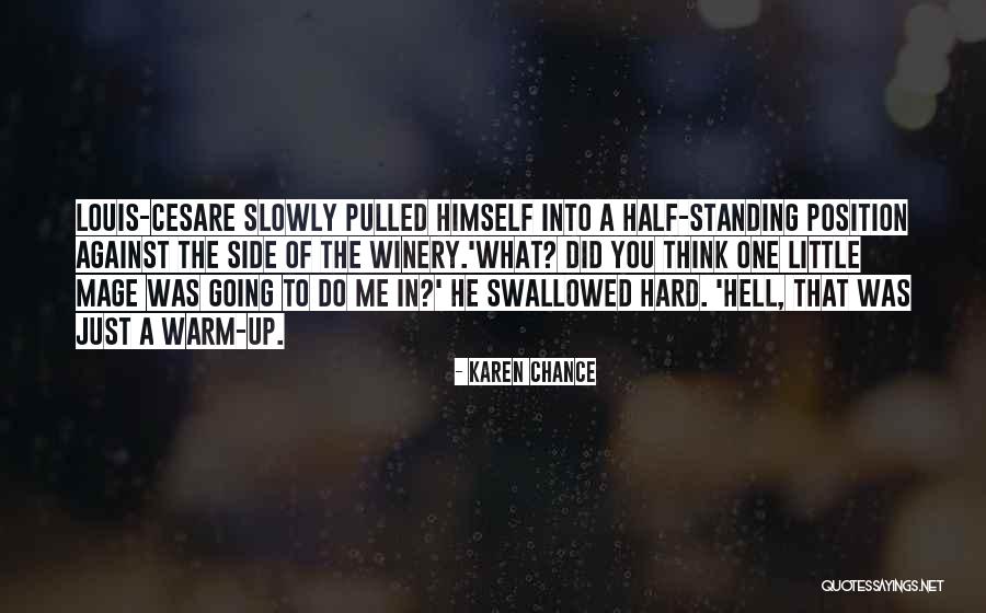 Leczy Rany Quotes By Karen Chance Leczy Rany Quotes By Karen Chance