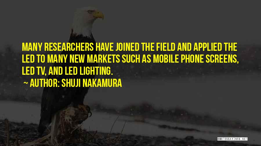 Led Lighting Quotes By Shuji Nakamura