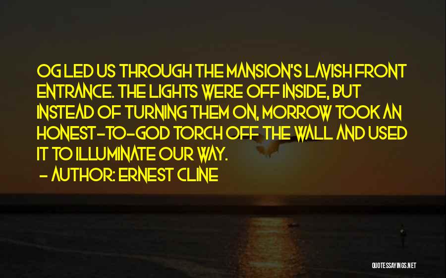 Led Lights Quotes By Ernest Cline