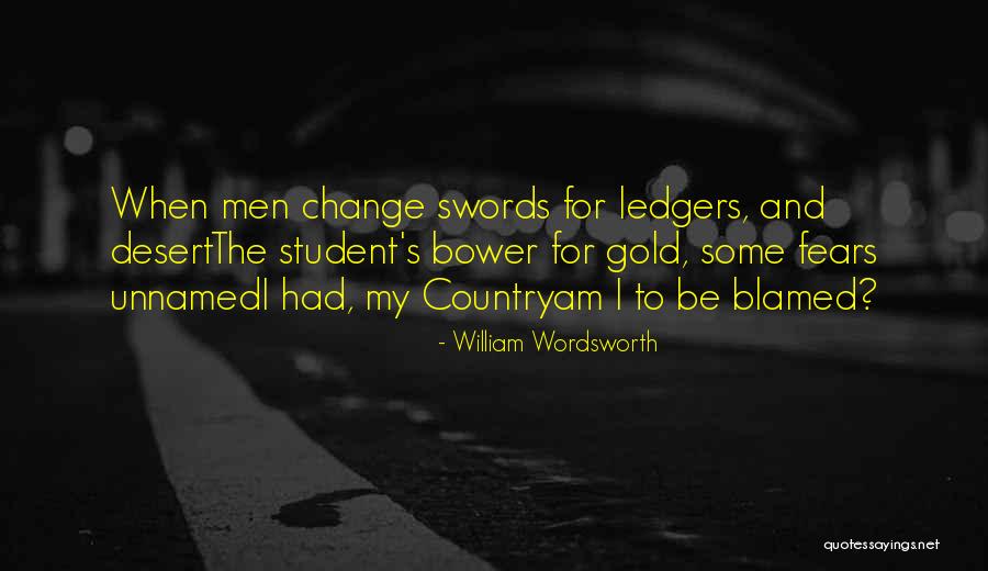 Ledgers Quotes By William Wordsworth Ledgers Quotes By William Wordsworth