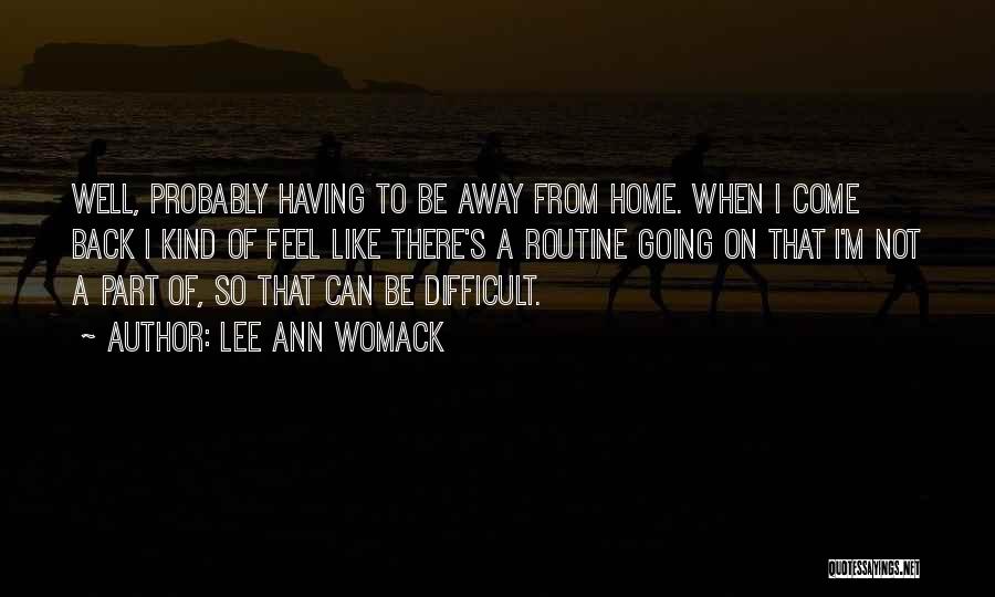 Lee Ann Womack Quotes 1016397