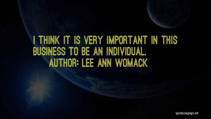 Lee Ann Womack Quotes 753500