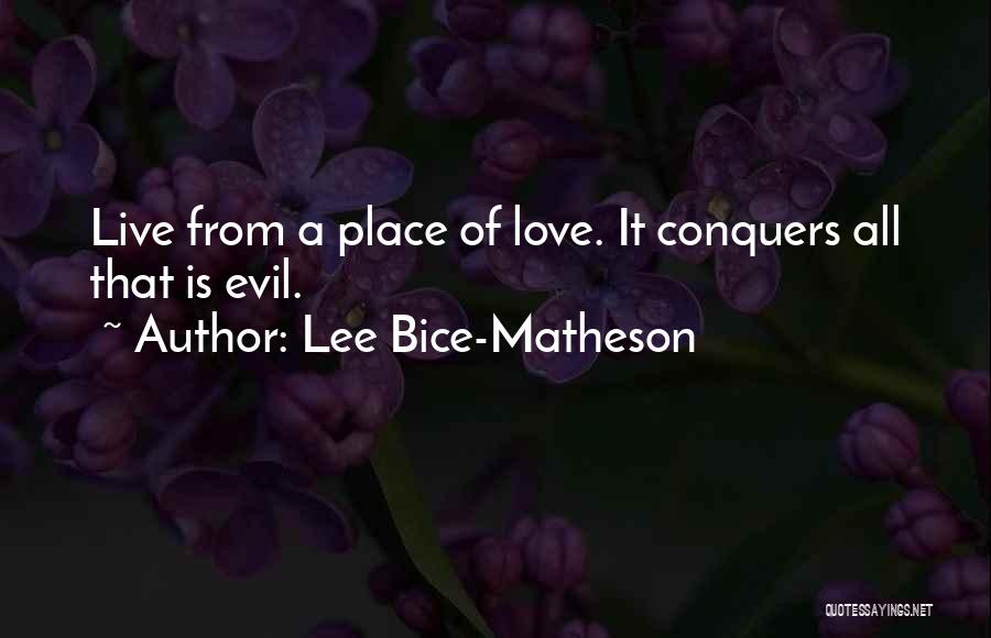 Lee Bice-Matheson Quotes 2128425