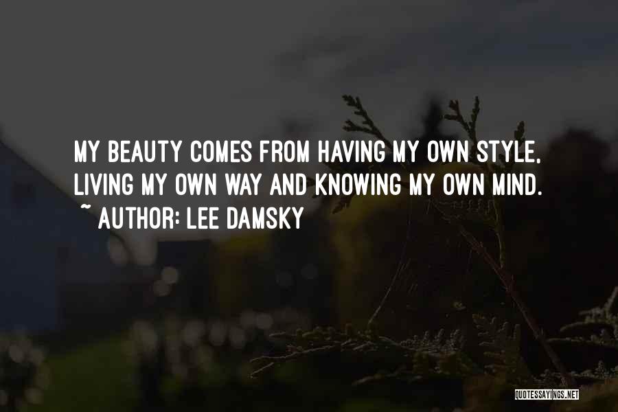 Lee Damsky Quotes 1739282