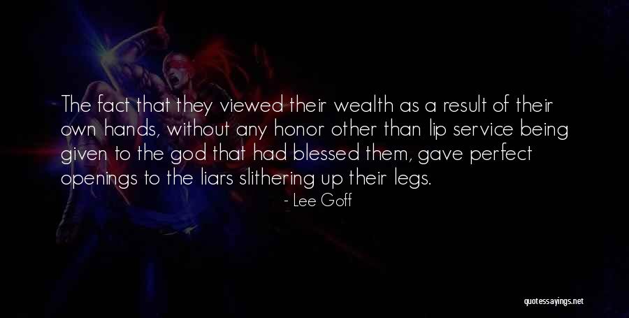 Lee Goff Quotes 133703