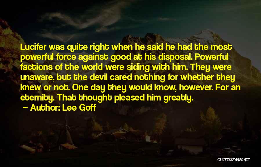 Lee Goff Quotes 1977922