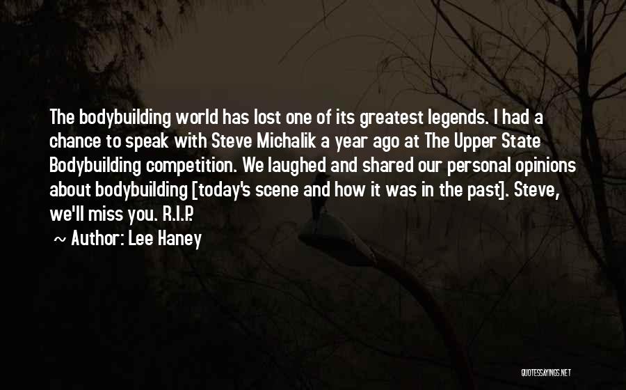 Lee Haney Quotes 87512