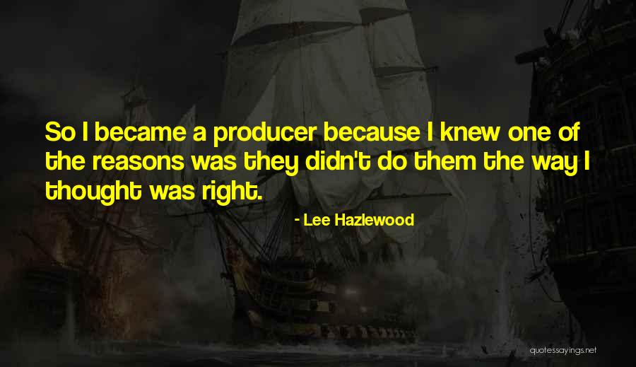 Lee Hazlewood Quotes 184966