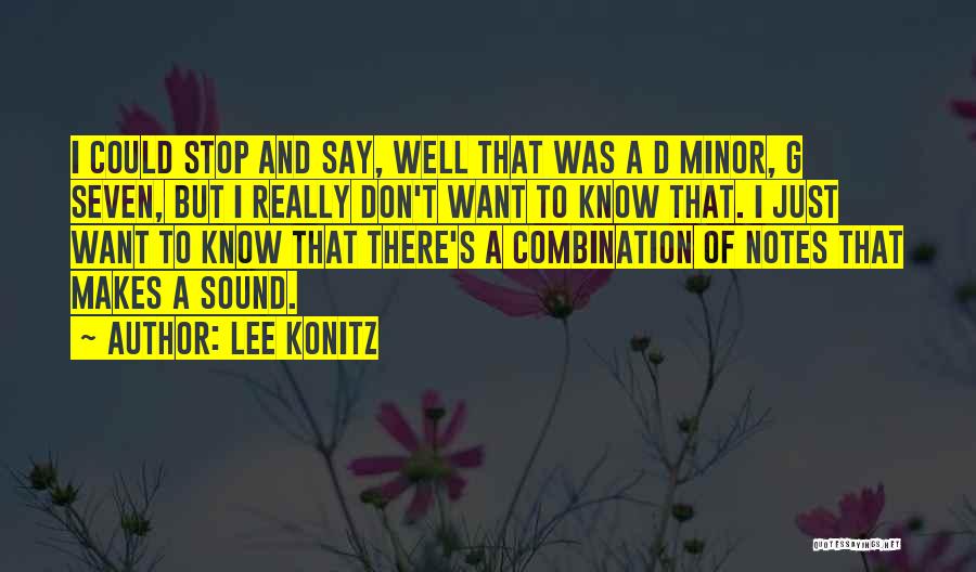 Lee Konitz Quotes 156785