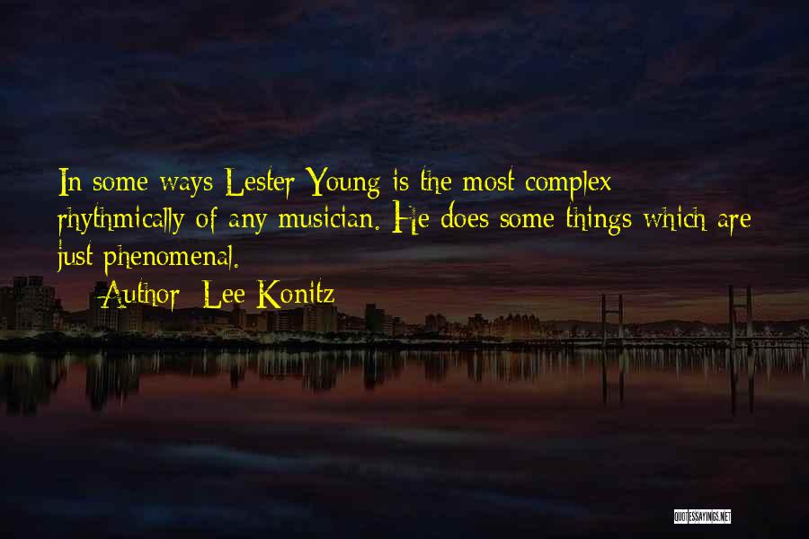 Lee Konitz Quotes 98353