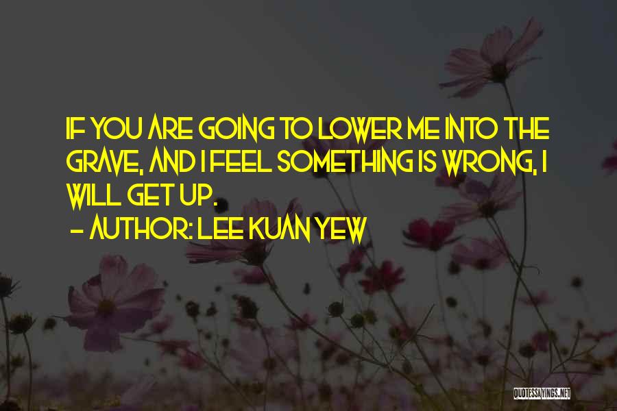 Lee Kuan Quotes By Lee Kuan Yew