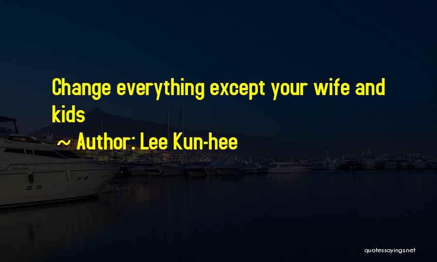 Lee Kun-hee Quotes 1935607