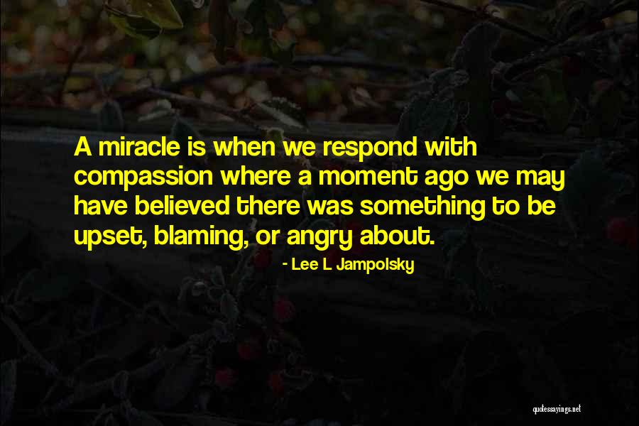 Lee L Jampolsky Quotes 821546