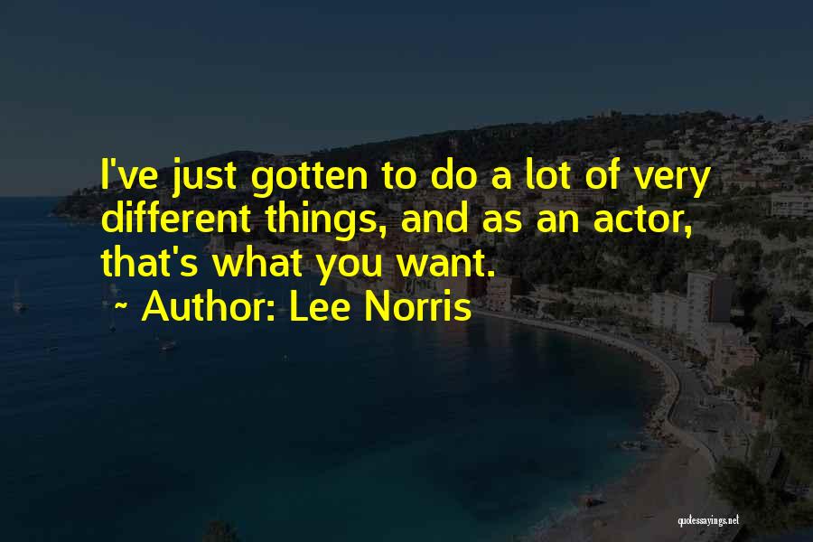 Lee Norris Quotes 2229730