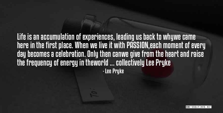 Lee Pryke Quotes 2189700