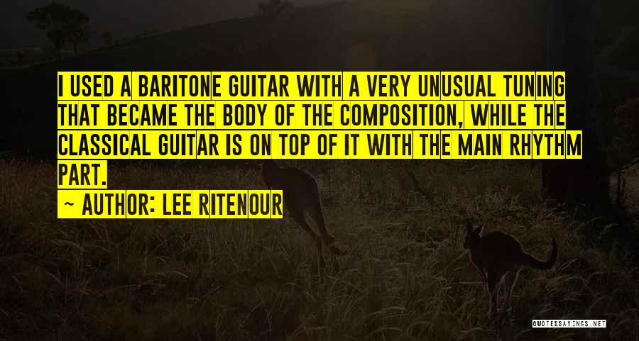 Lee Ritenour Quotes 585707