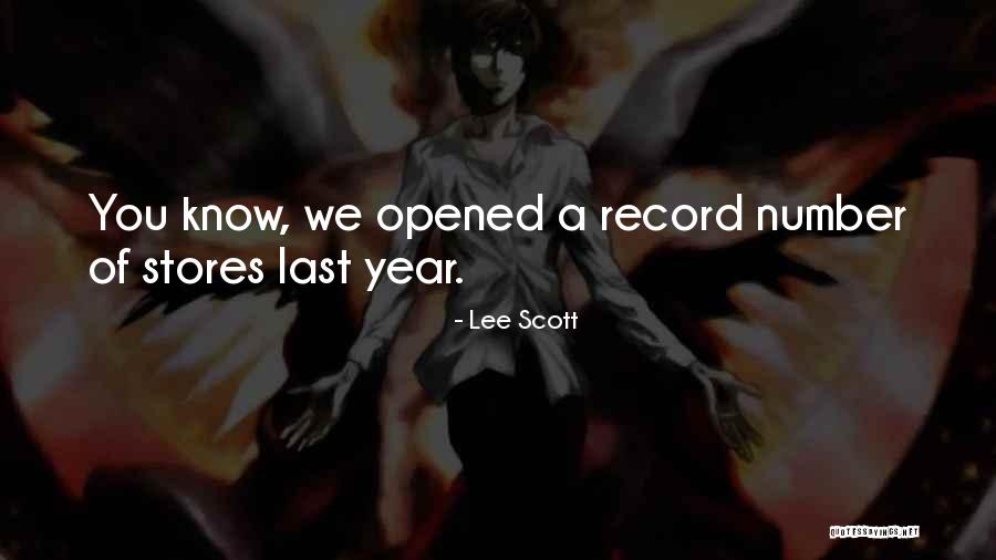 Lee Scott Quotes 441410