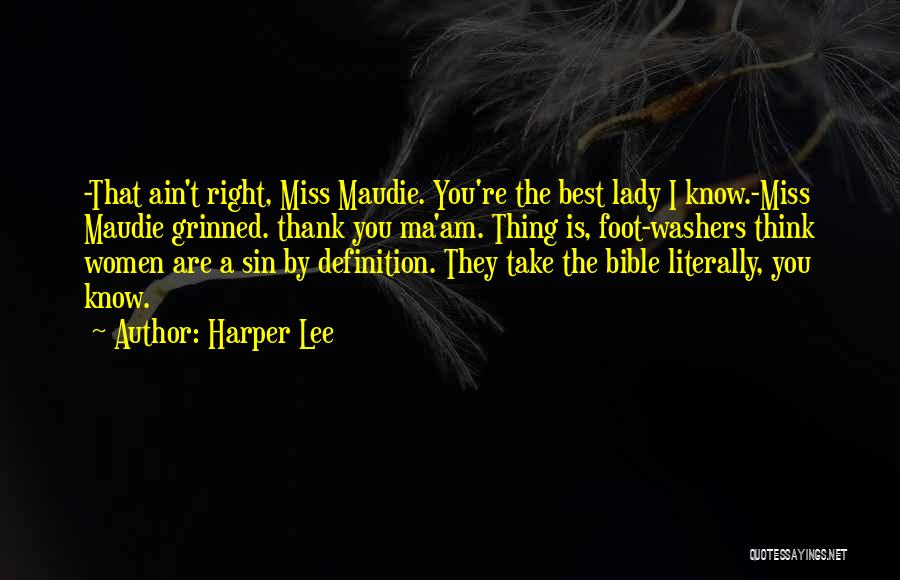 Lee Sin Quotes By Harper Lee