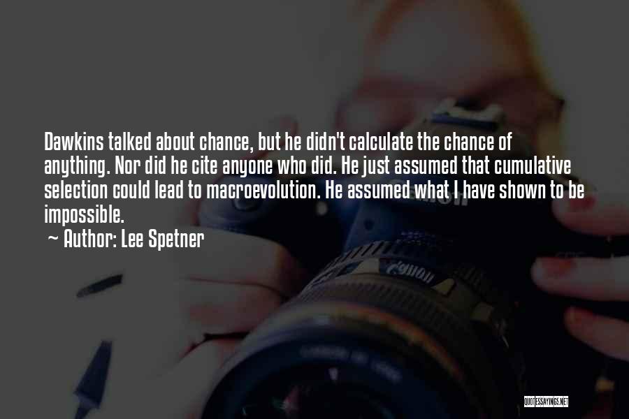 Lee Spetner Quotes 1581604