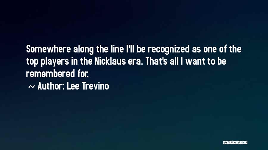 Lee Trevino Quotes 2250700