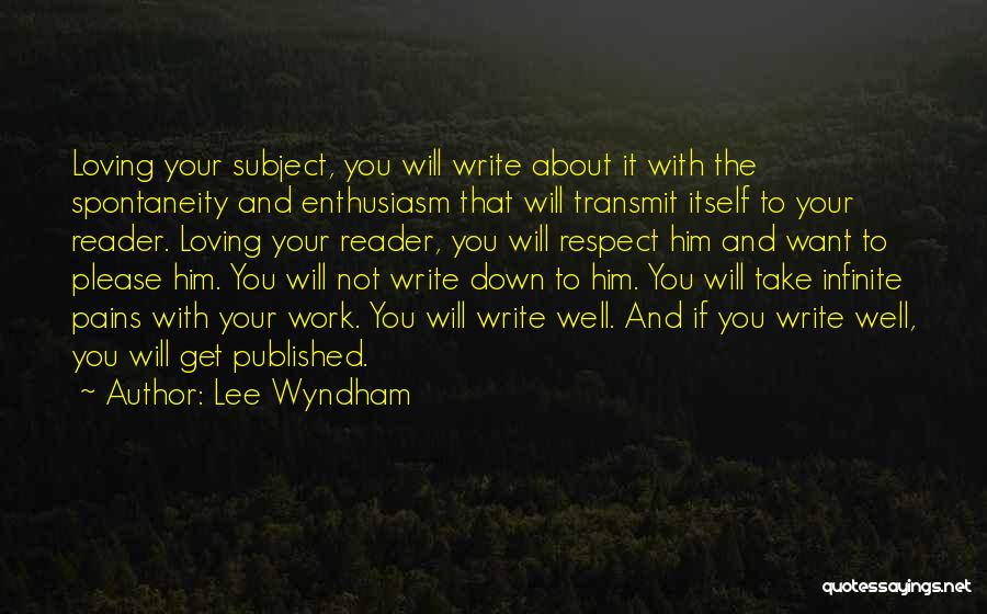 Lee Wyndham Quotes 375819