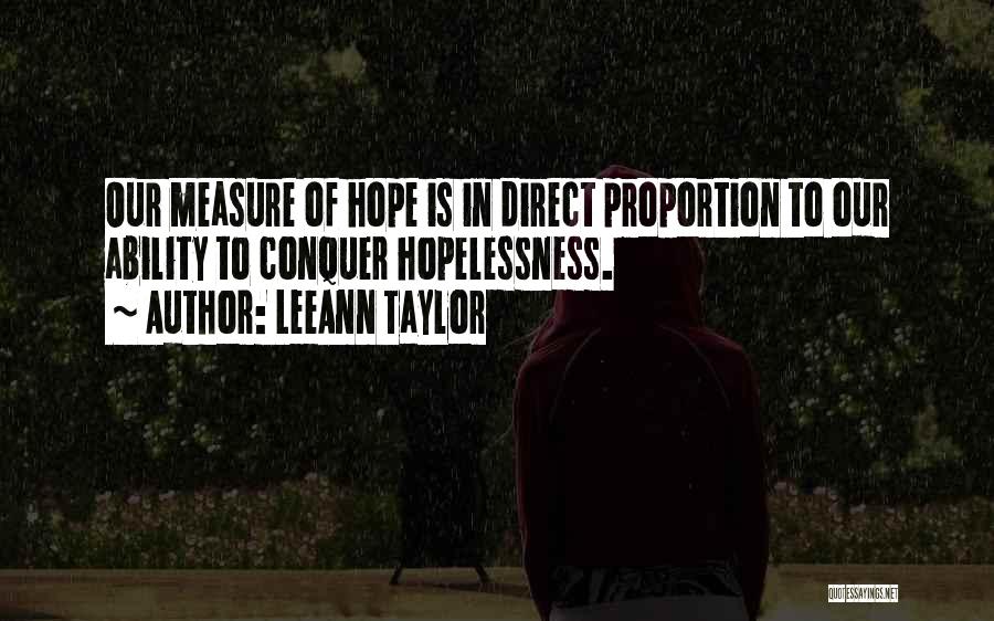 LeeAnn Taylor Quotes 1619232