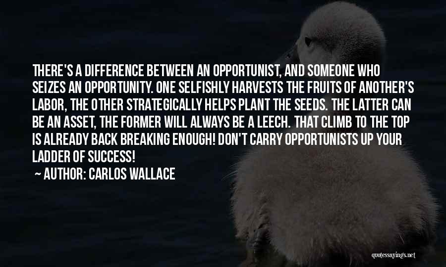 Leech Quotes By Carlos Wallace